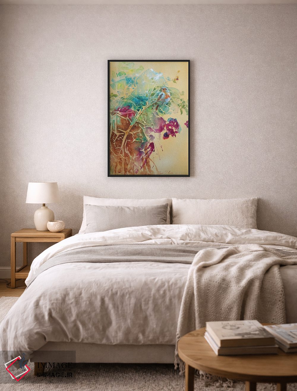 تابلو انتزاعی تابستان ۳ اثر ایگور ژوک - D6B