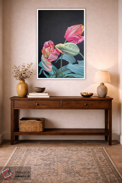 تابلو دکوراتیو طوطی آوینیون اثر ایلدزه اوس - D1W