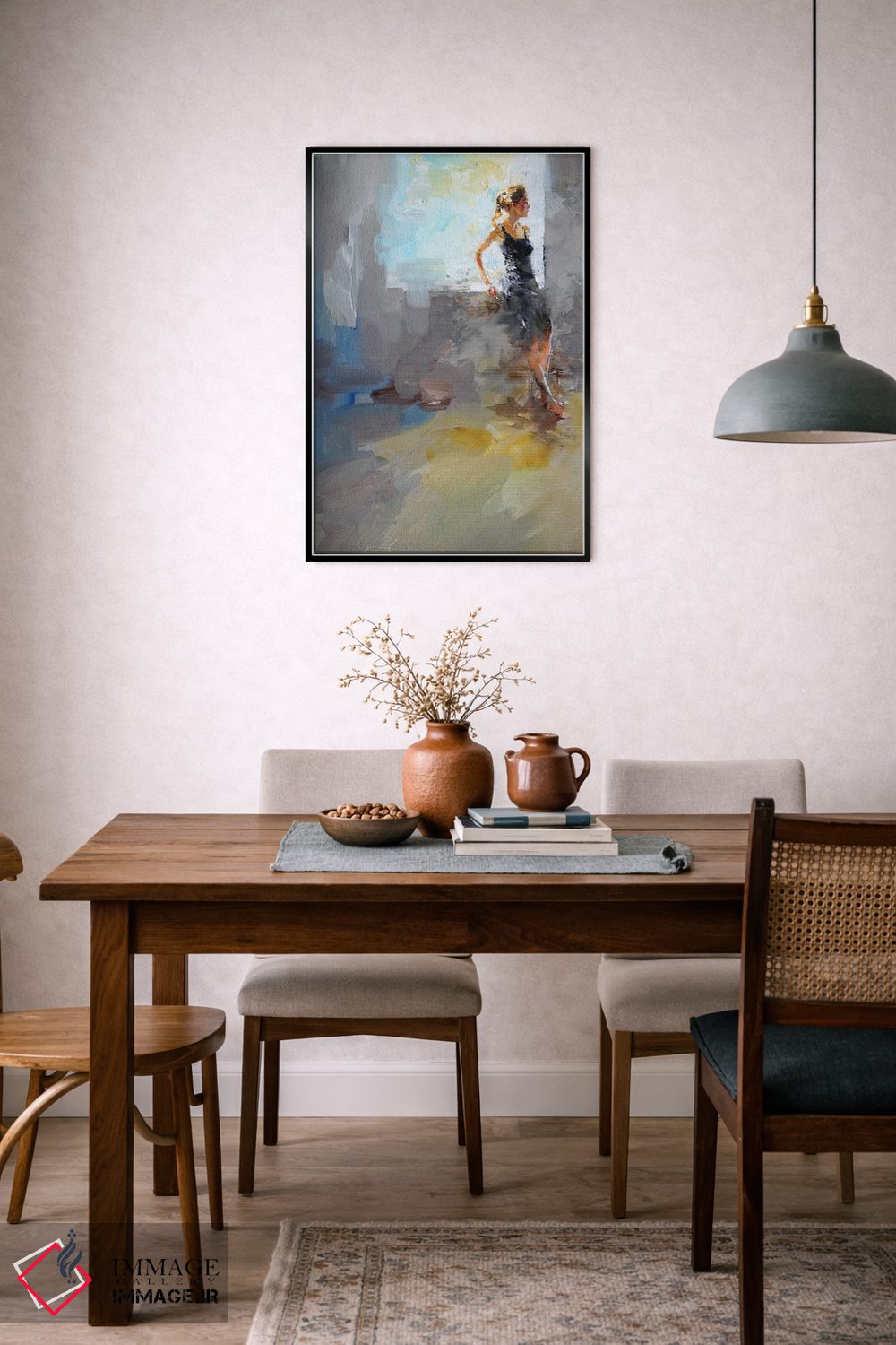 تابلو دکوراتیو انتظار اثر ایگور ژوک - D6B