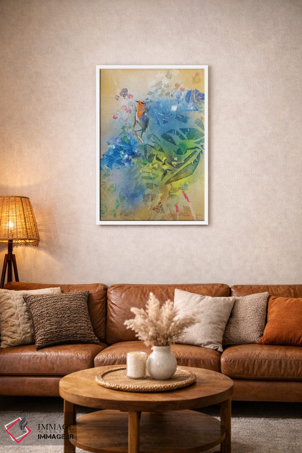 تابلو انتزاعی تابستان ۴ اثر ایگور ژوک - D2W