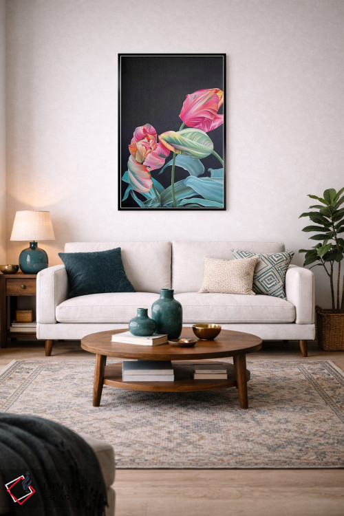 تابلو دکوراتیو طوطی آوینیون اثر ایلدزه اوس - D3B