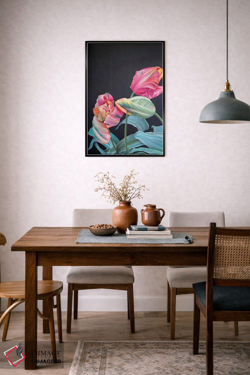 تابلو دکوراتیو طوطی آوینیون اثر ایلدزه اوس - D6B