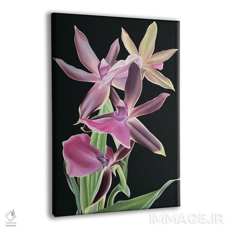 تابلو دکوراتیو مخمل سلطنتی اثر ایلدزه اوس - نمای پرسپکتیو محصول