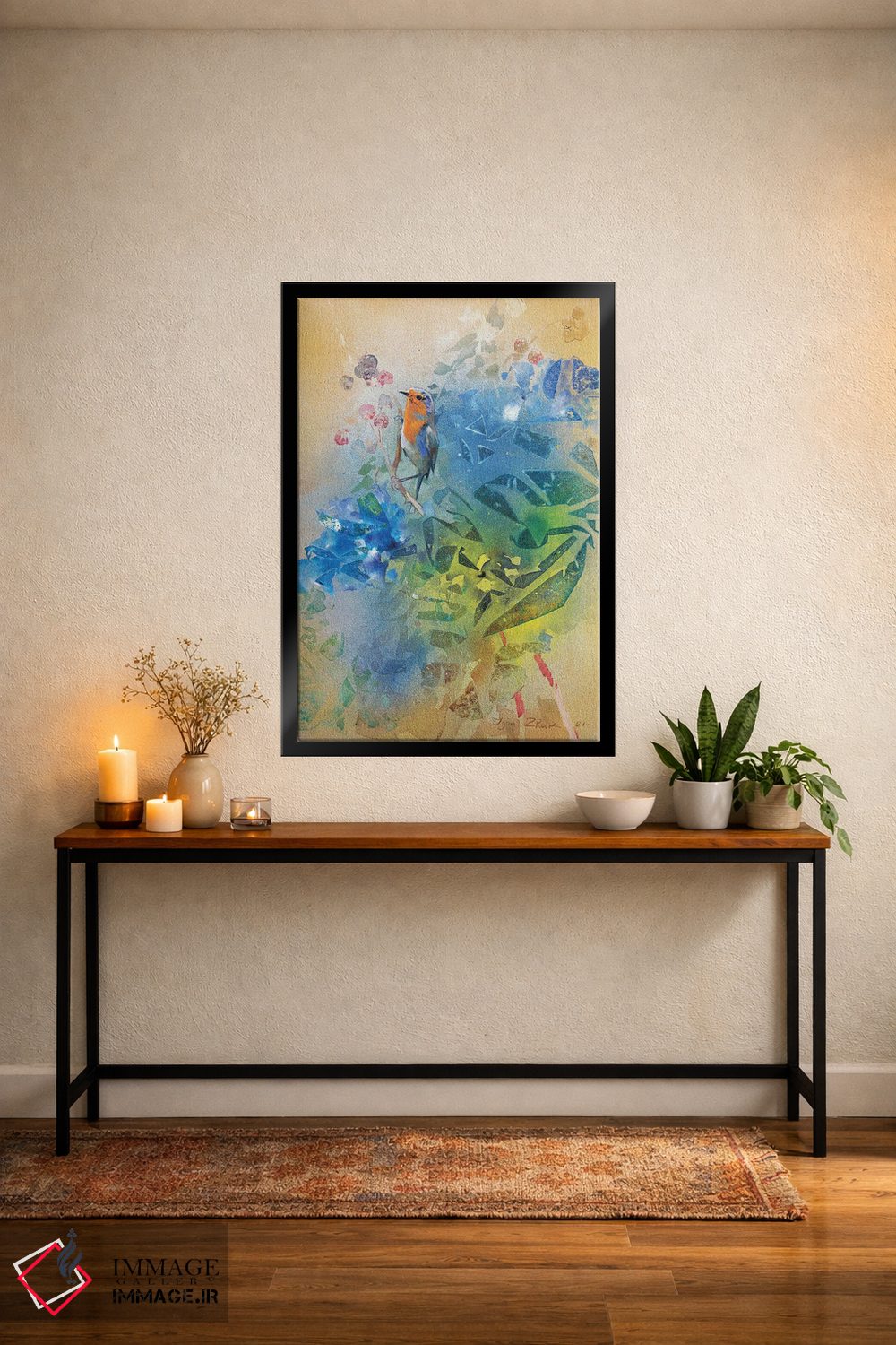 تابلو انتزاعی تابستان ۴ اثر ایگور ژوک - D5B