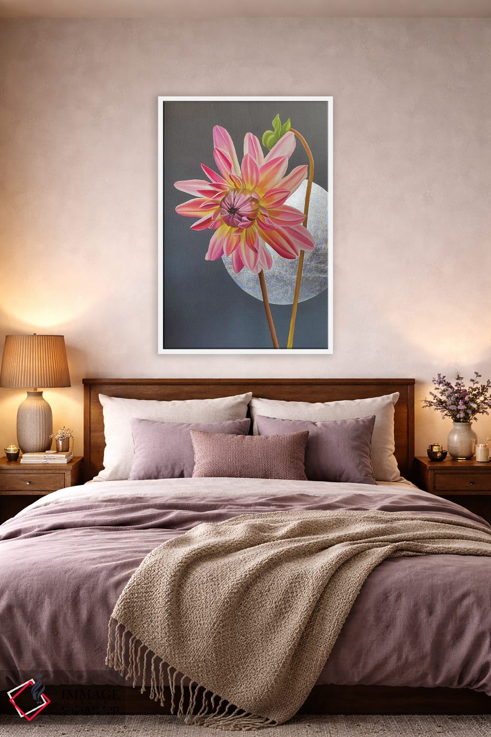 تابلو دکوراتیو ملکه پاییز اثر ایلدزه اوس - D2W