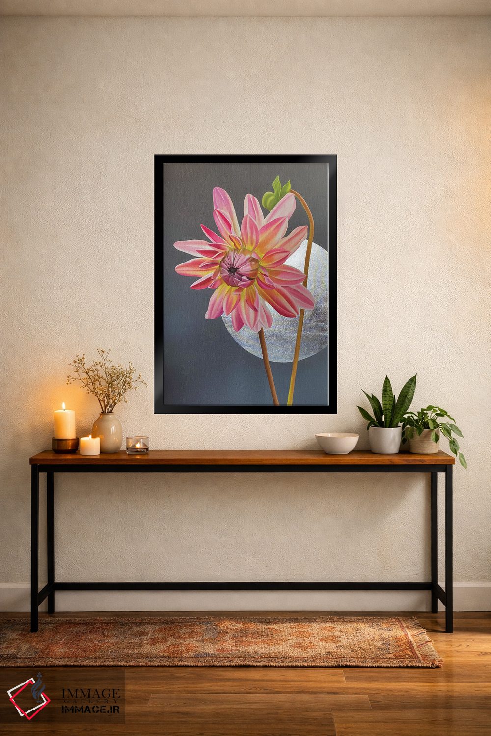 تابلو دکوراتیو ملکه پاییز اثر ایلدزه اوس - D5B