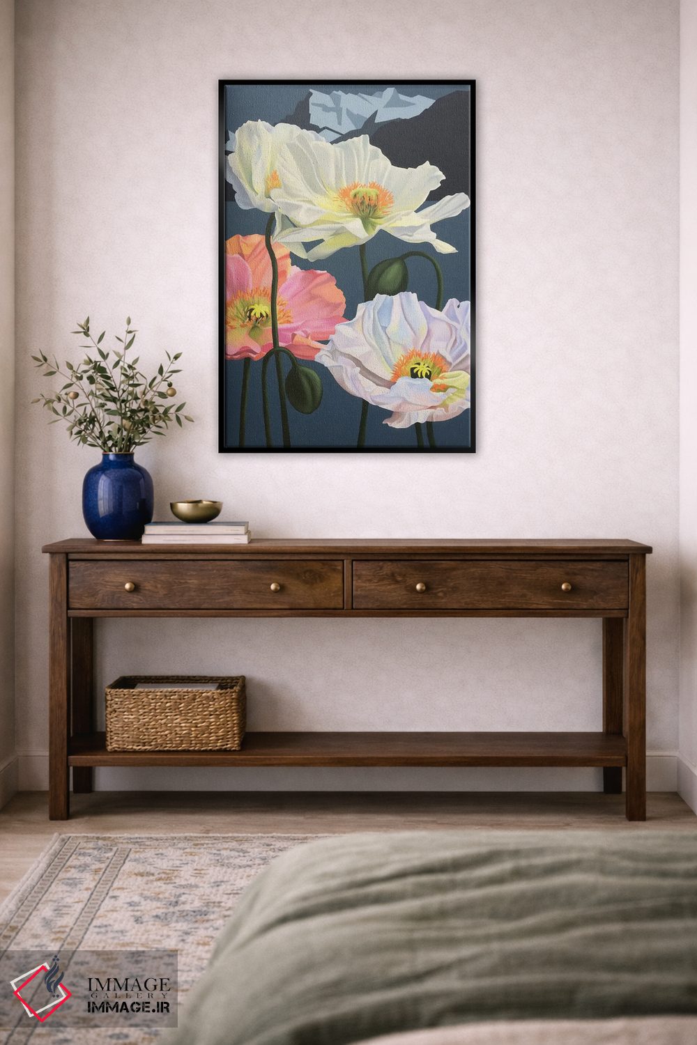 تابلو دکوراتیو ریویرای مونترو اثر ایلدزه اوس - D4B