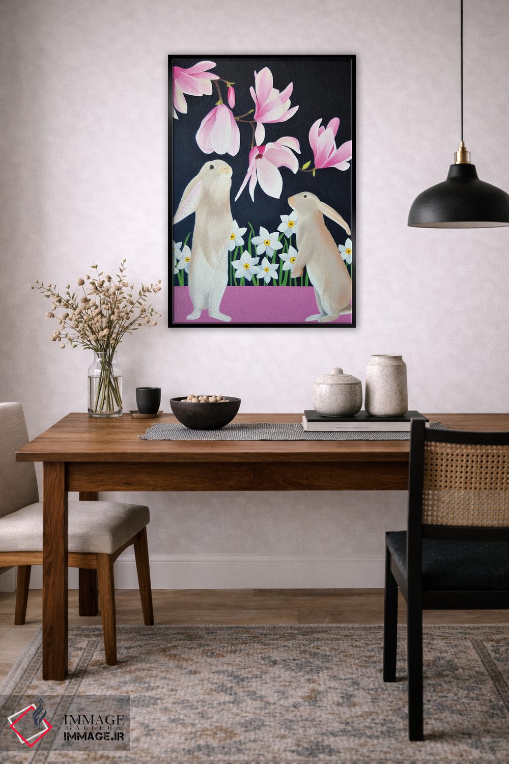 تابلو دکوراتیو بهار، کجایی؟ اثر ایلدزه اوس - D4B