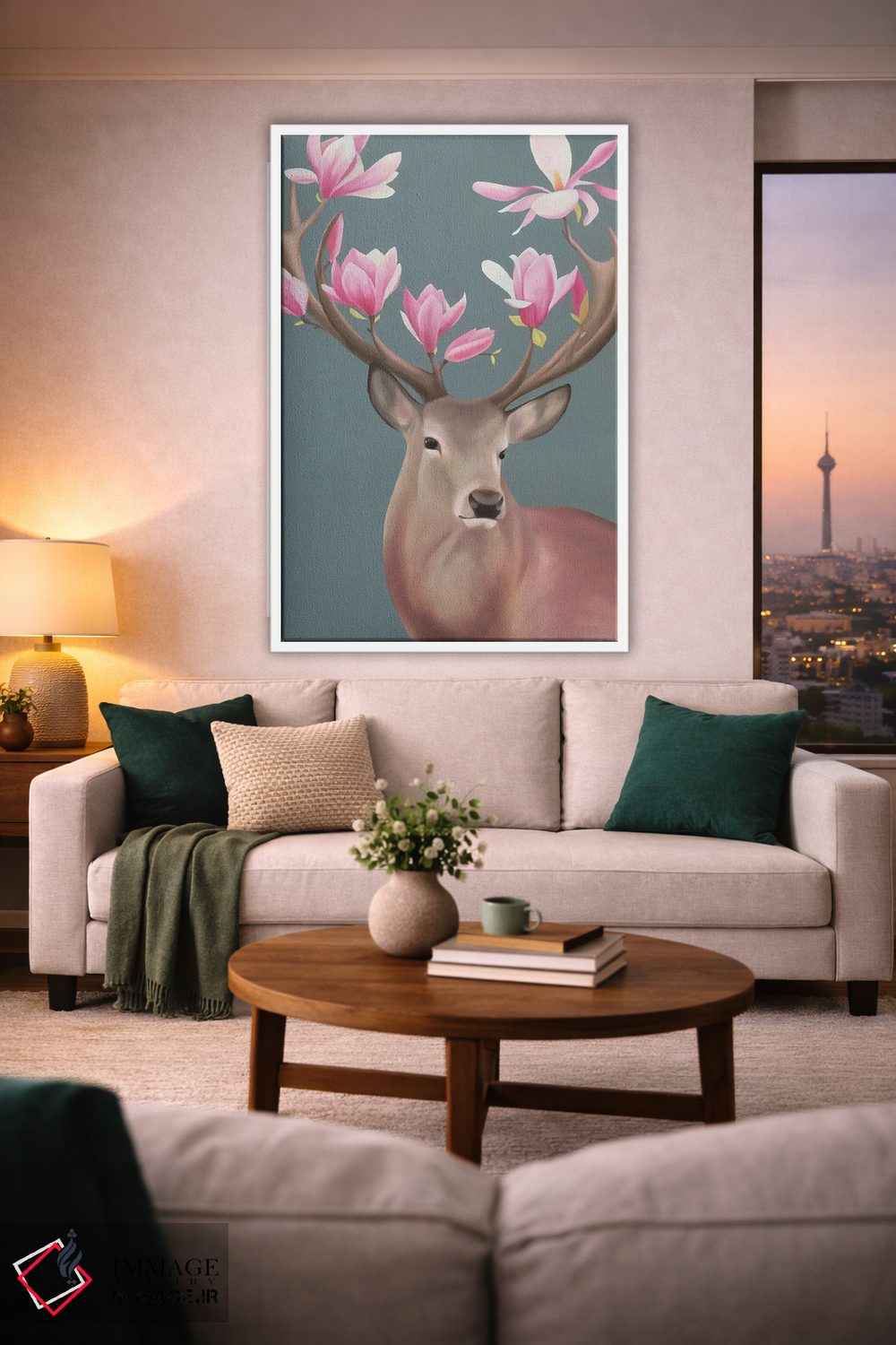 تابلو دکوراتیو جادوی بهار اثر ایلدزه اوس - D1W