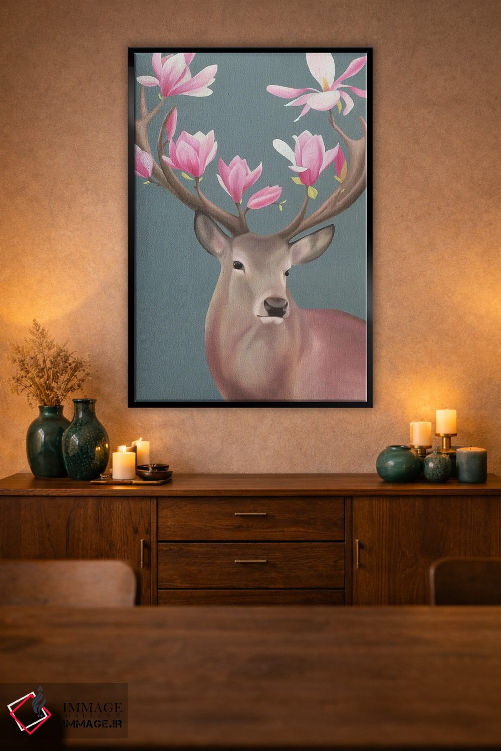 تابلو دکوراتیو جادوی بهار اثر ایلدزه اوس - D2B