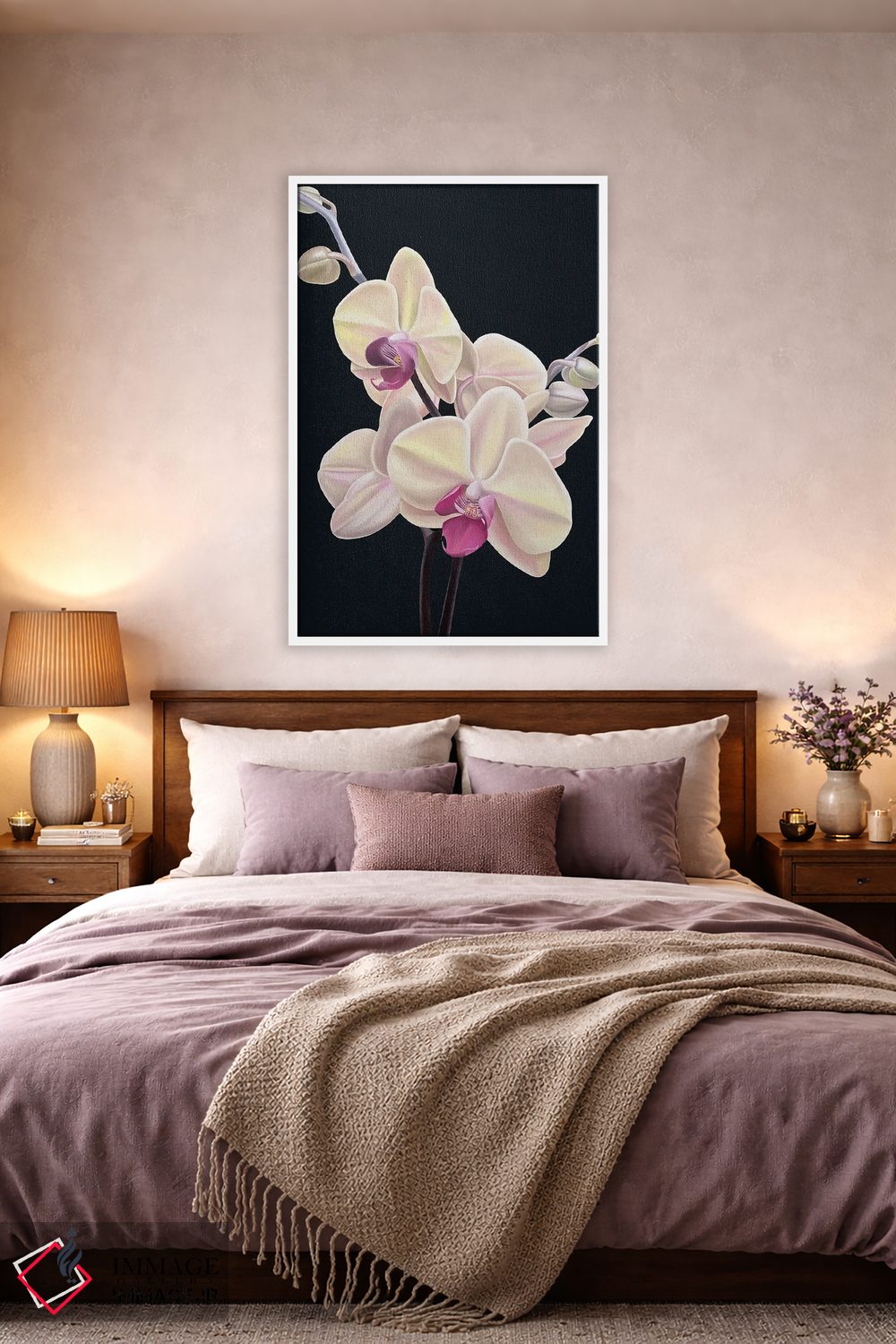 تابلو دکوراتیو هلو ناملموس اثر ایلدزه اوس - D3W