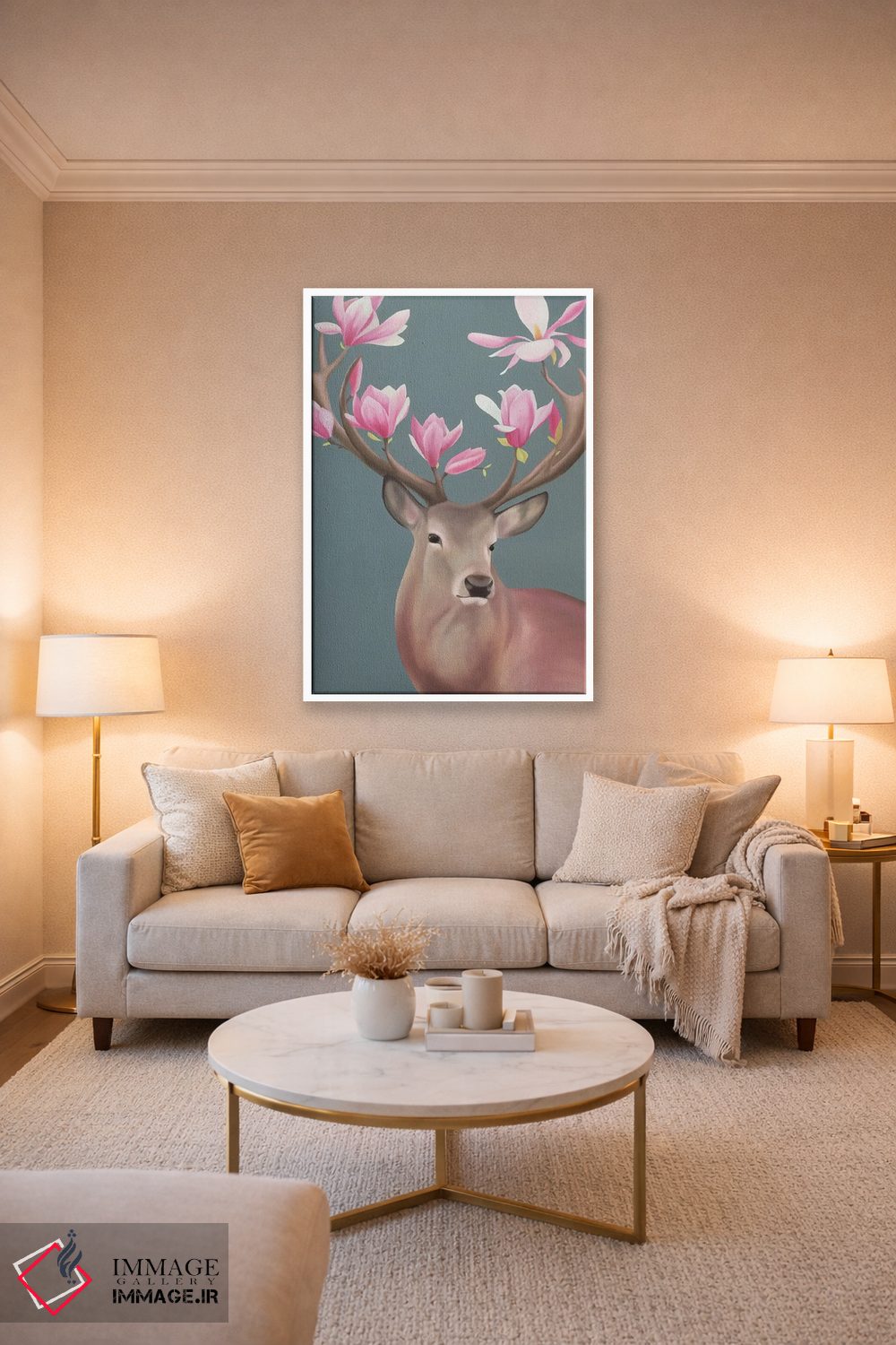 تابلو دکوراتیو جادوی بهار اثر ایلدزه اوس - D3W