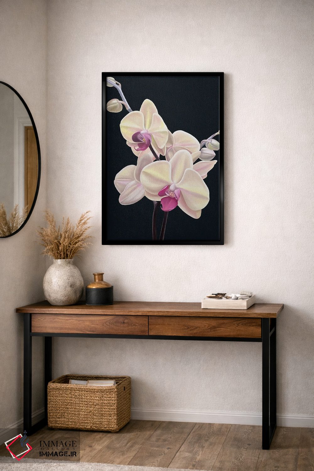 تابلو دکوراتیو هلو ناملموس اثر ایلدزه اوس - D5B