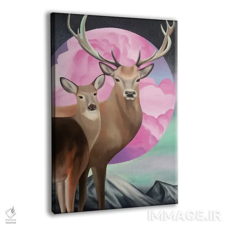 تابلو دکوراتیو آوردن جادو اثر ایلدزه اوس - نمای پرسپکتیو محصول