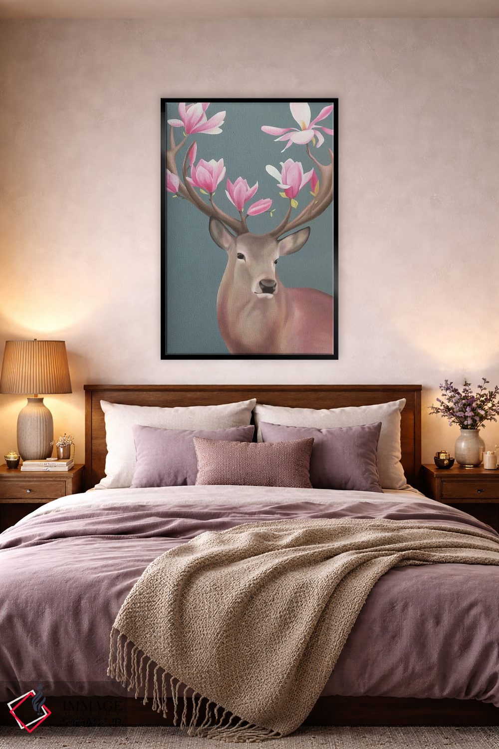 تابلو دکوراتیو جادوی بهار اثر ایلدزه اوس - D4B