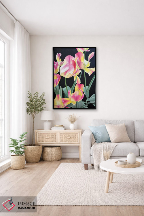 تابلو دکوراتیو گیرنده آفتاب اثر ایلدزه اوس - D3B