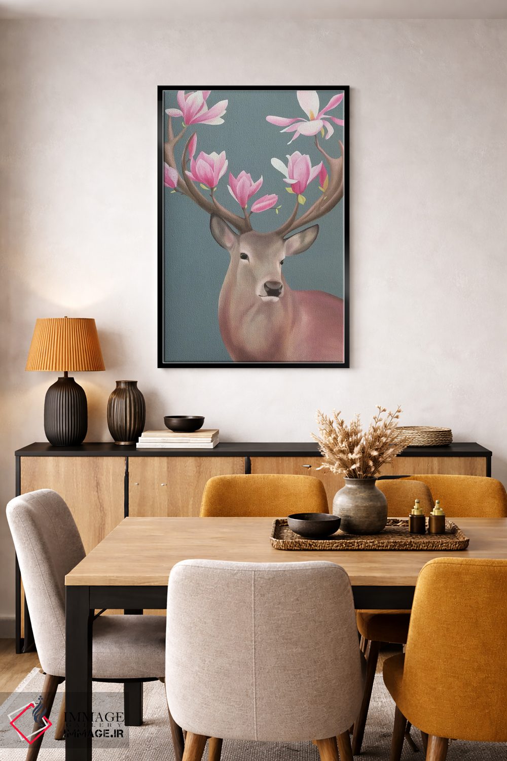 تابلو دکوراتیو جادوی بهار اثر ایلدزه اوس - D6B