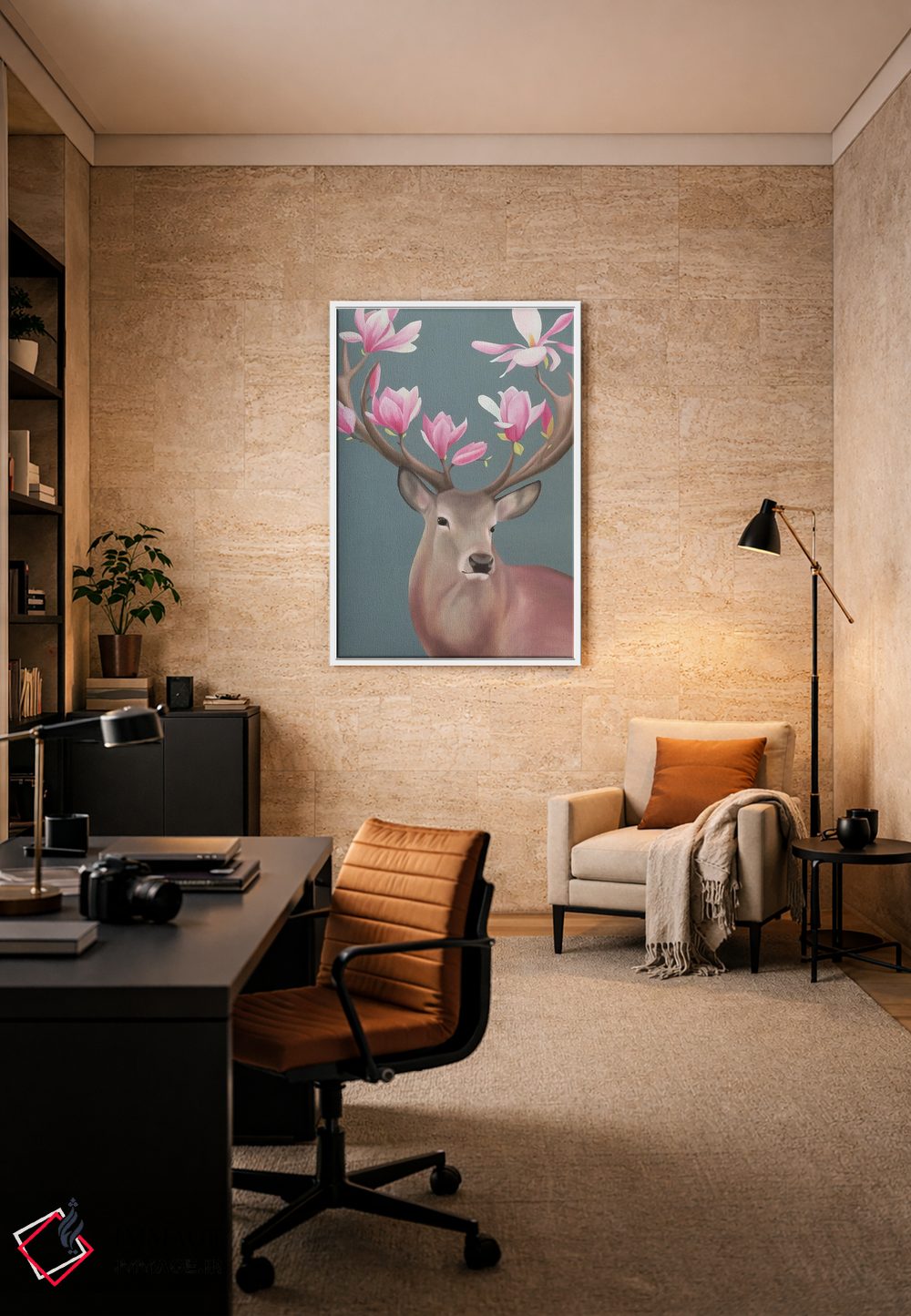 تابلو دکوراتیو جادوی بهار اثر ایلدزه اوس - D5W