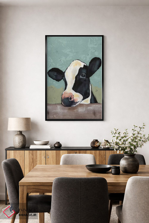 تابلو مدرن گاو هلشتاین II اثر جید رینولدز - D4B