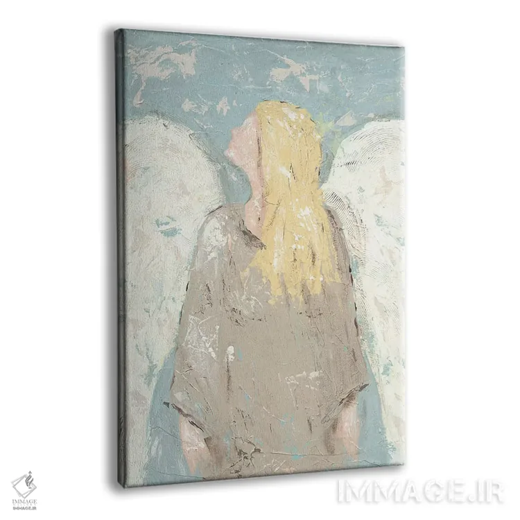 تابلو دکوراتیو فرشته منتظر اثر جید رینولدز - نمای پرسپکتیو محصول