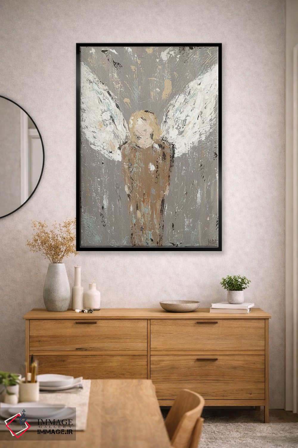 تابلو دکوراتیو فرشته نگهبان اثر جید رینولدز - D3B