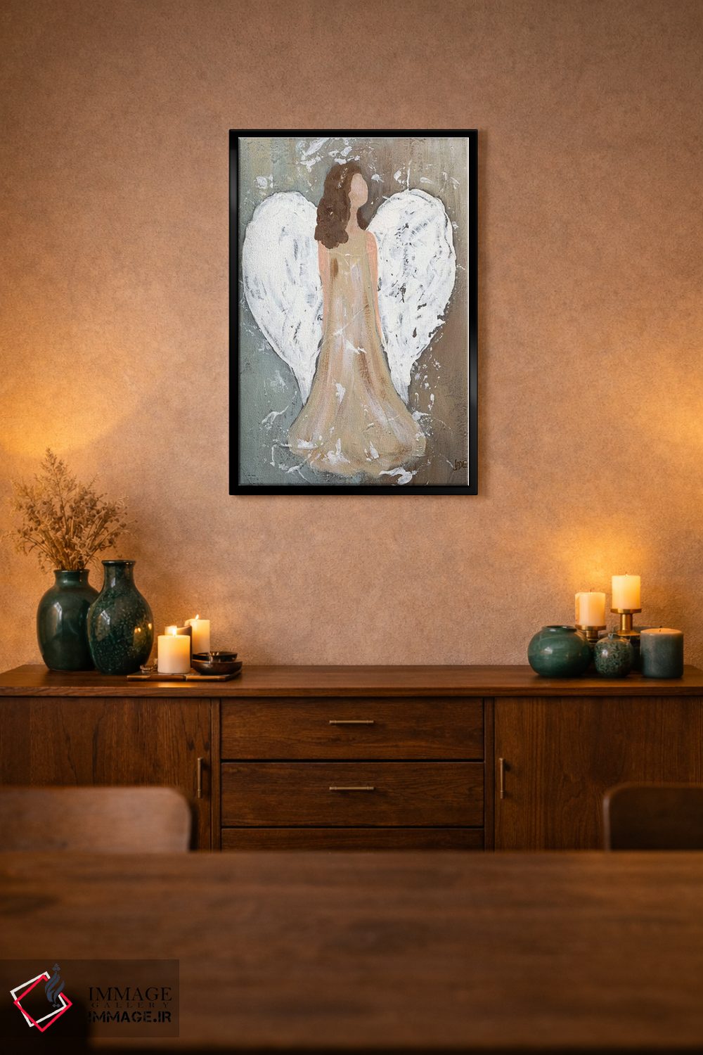 تابلو دکوراتیو پناهگاه امن II اثر جید رینولدز - D1B