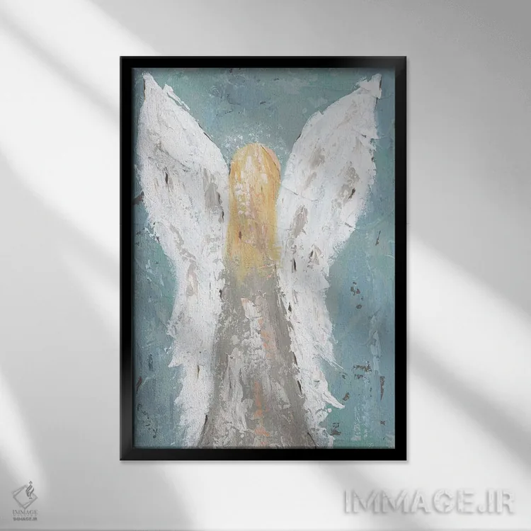 تابلو دکوراتیو فرشته پری I اثر جید رینولدز - نمای قابدار مشکی