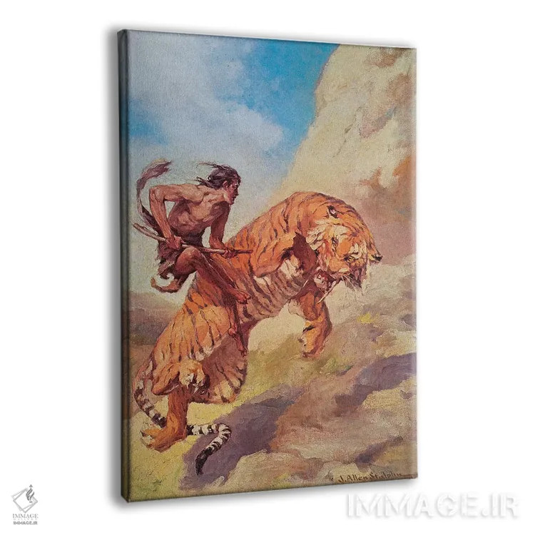 تابلو دکوراتیو معشوق جاودان اثر جی. آلن سنت جان - نمای پرسپکتیو محصول