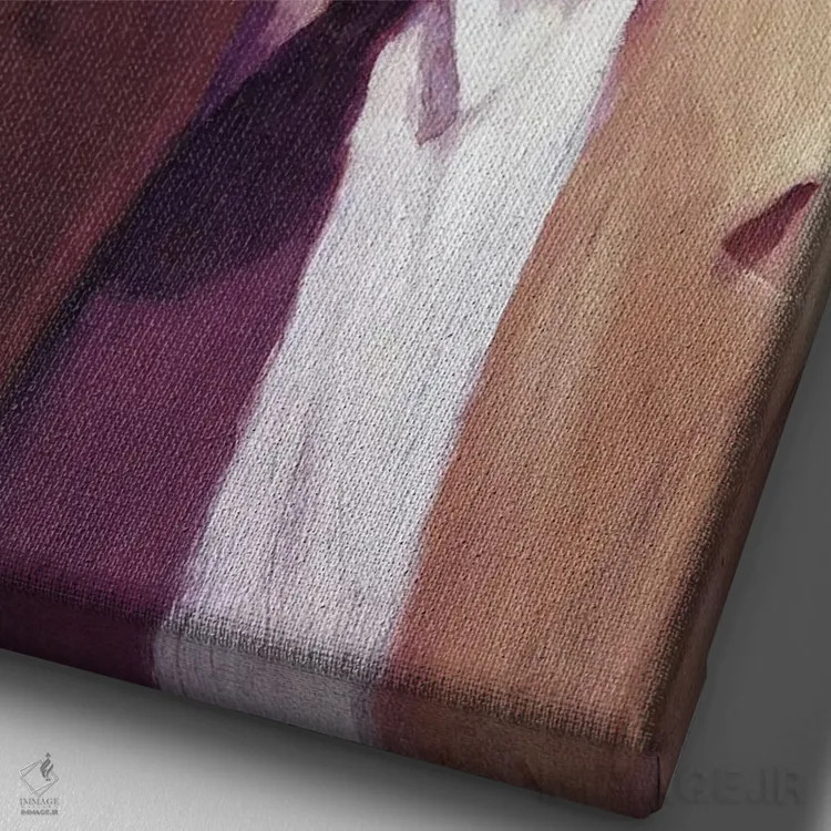 تابلو دکوراتیو ادگار رایس باروز اثر جی. آلن سنت جان - نمای نزدیک بافت بوم