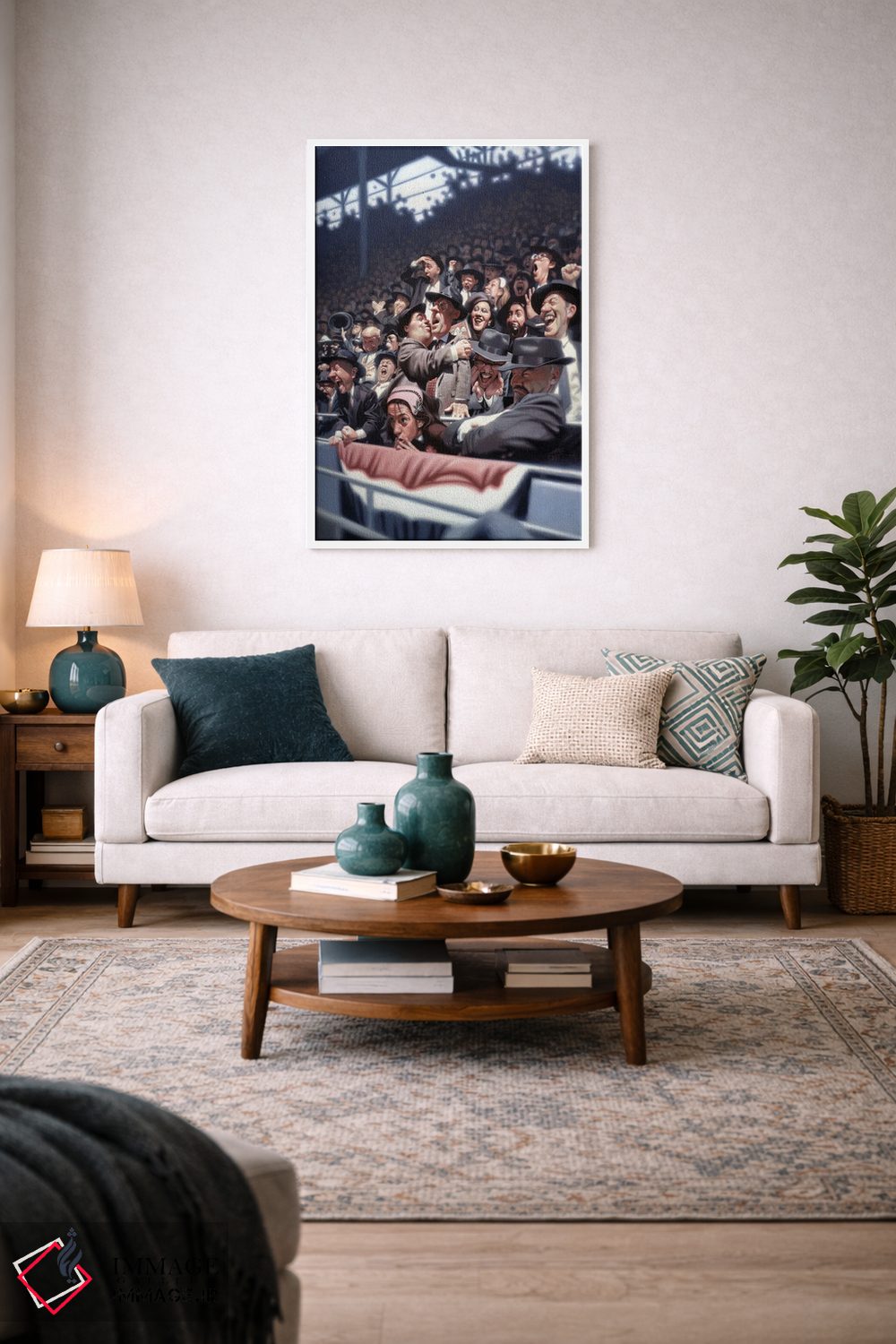 تابلو دکوراتیو بوسه اثر جیمز بنت - D3W