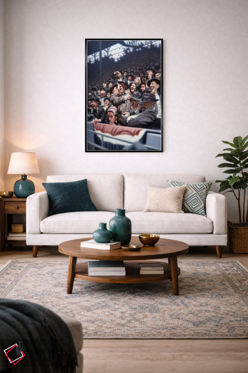 تابلو دکوراتیو بوسه اثر جیمز بنت - D4B