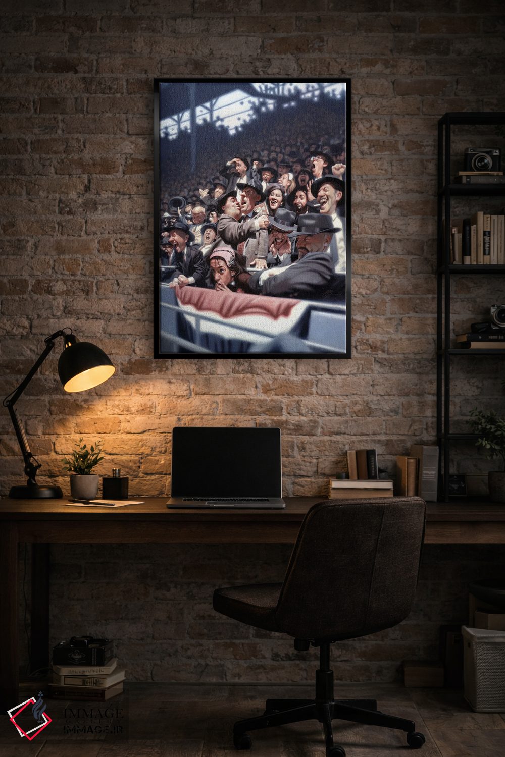 تابلو دکوراتیو بوسه اثر جیمز بنت - D5B