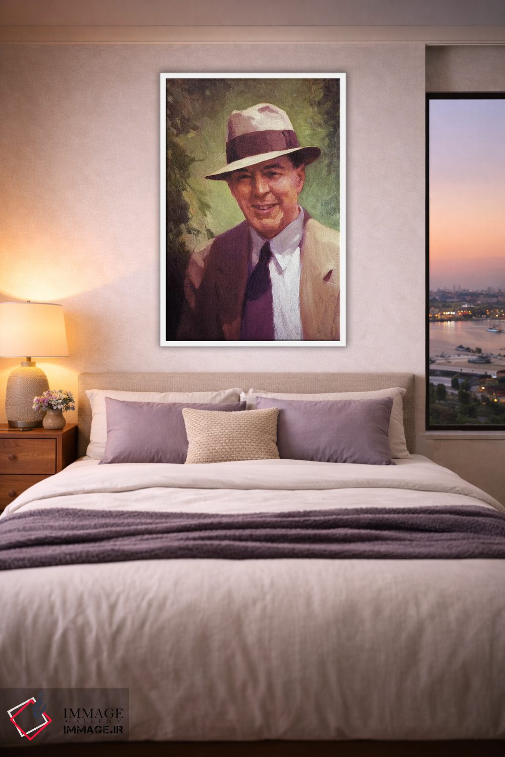 تابلو دکوراتیو ادگار رایس باروز اثر جی. آلن سنت جان - D3W