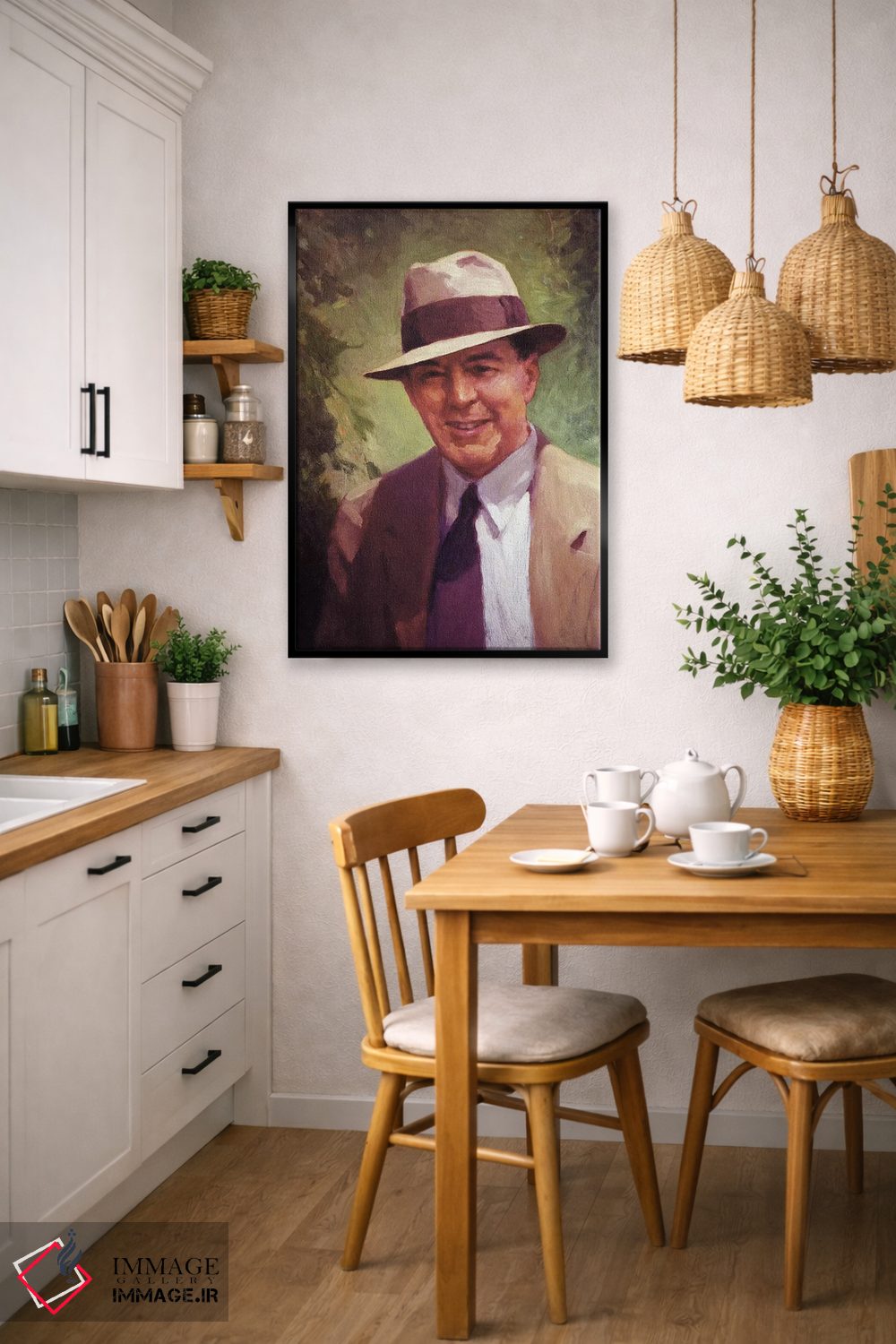 تابلو دکوراتیو ادگار رایس باروز اثر جی. آلن سنت جان - D5B