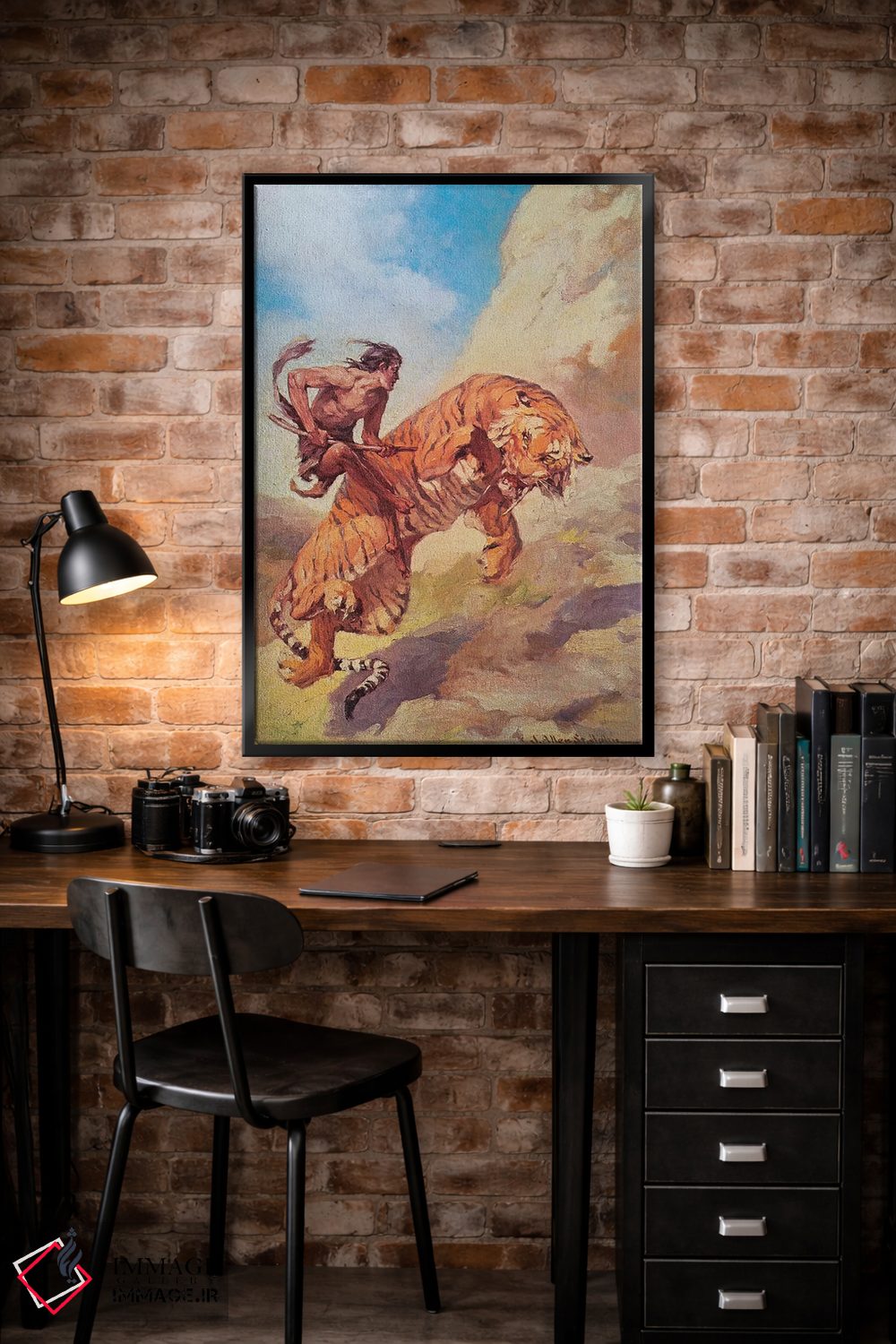 تابلو دکوراتیو معشوق جاودان اثر جی. آلن سنت جان - D4B