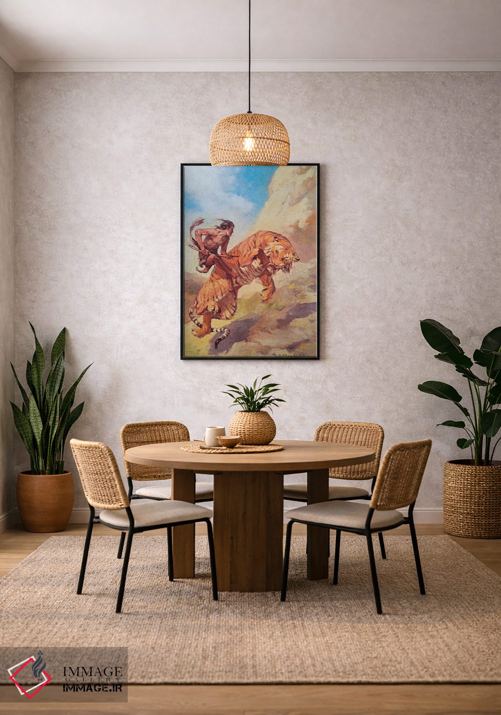 تابلو دکوراتیو معشوق جاودان اثر جی. آلن سنت جان - D5B