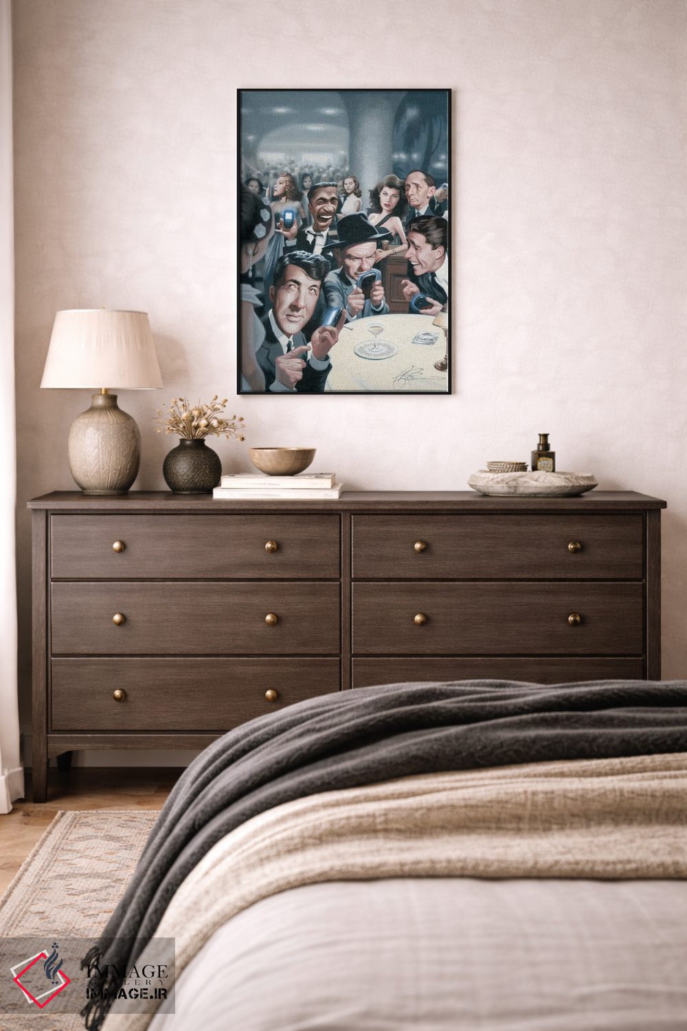 تابلو دکوراتیو توییت های گروه موش ها اثر جیمز بنت - D5B