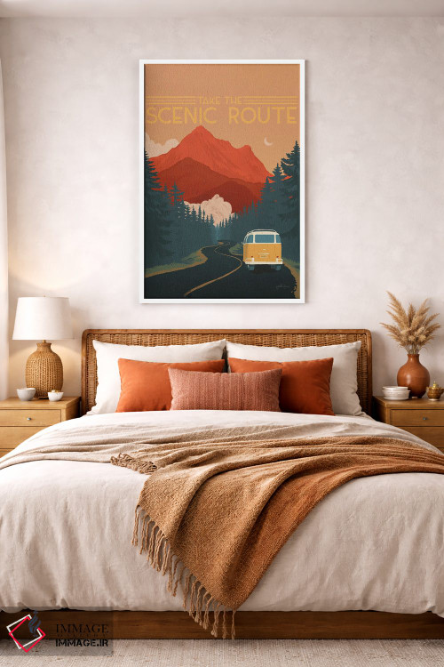 تابلو مدرن زاده شده برای گشتن سه اثر جنل پنر - D2W