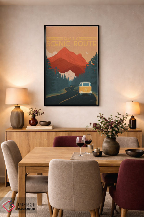 تابلو مدرن زاده شده برای گشتن سه اثر جنل پنر - D3B