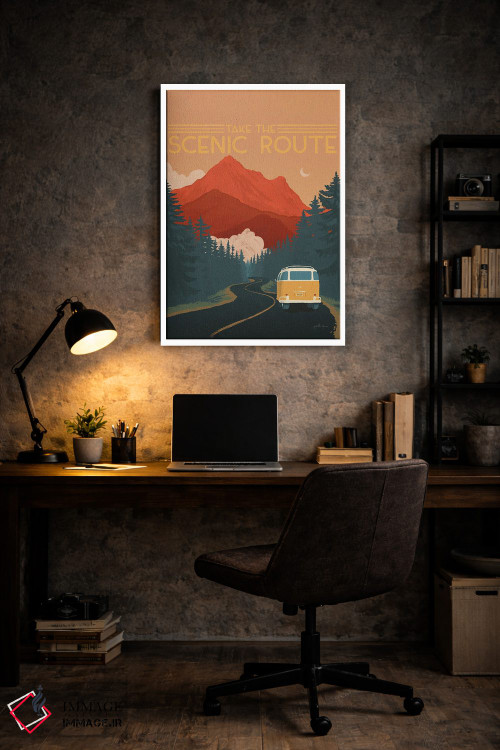 تابلو مدرن زاده شده برای گشتن سه اثر جنل پنر - D6W