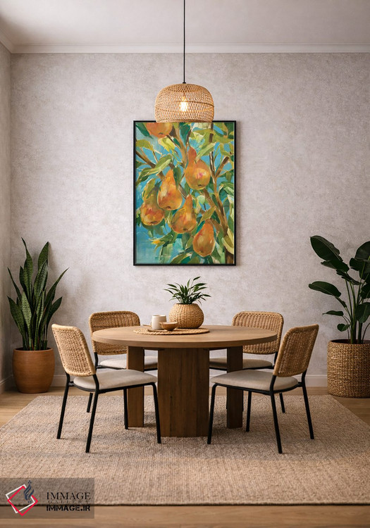 تابلو دکوراتیو بر روی درخت گلابی اثر لیز جارباور - D5B