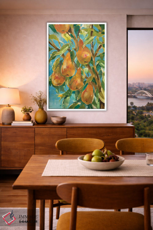 تابلو دکوراتیو بر روی درخت گلابی اثر لیز جارباور - D6W