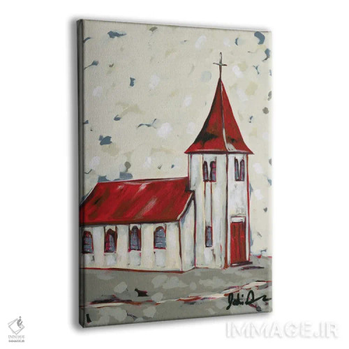 تابلو مدرن این است کلیسا اثر جودی آگوستین - نمای پرسپکتیو محصول