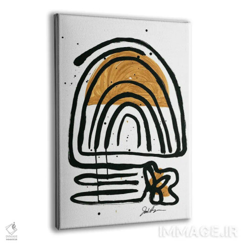 تابلو مینیمال صبح سه شنبه اثر جودی آگوستین - نمای پرسپکتیو محصول