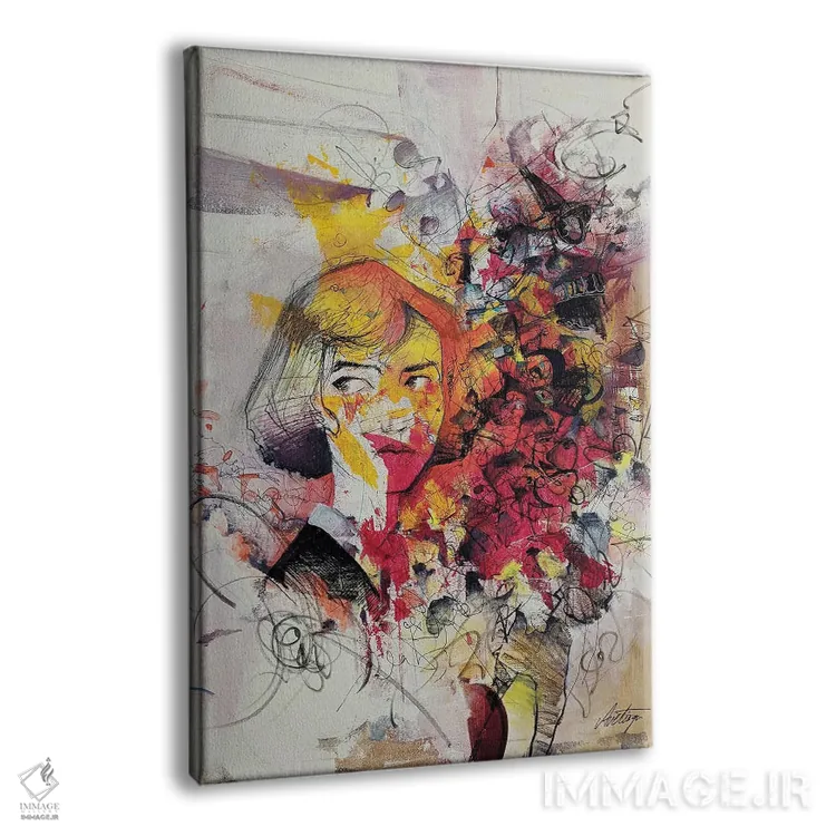 تابلو دکوراتیو ترفند اثر جک آوتیسیان - نمای پرسپکتیو محصول