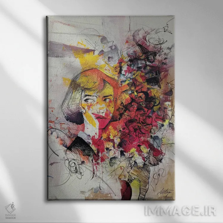 تابلو دکوراتیو ترفند اثر جک آوتیسیان - نمای روبهرو روی دیوار