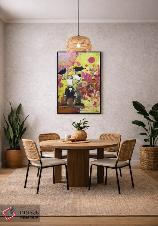 تابلو دکوراتیو همه چیز با یک نقطه آغاز می شود اثر جک آوتیسیان - D4B