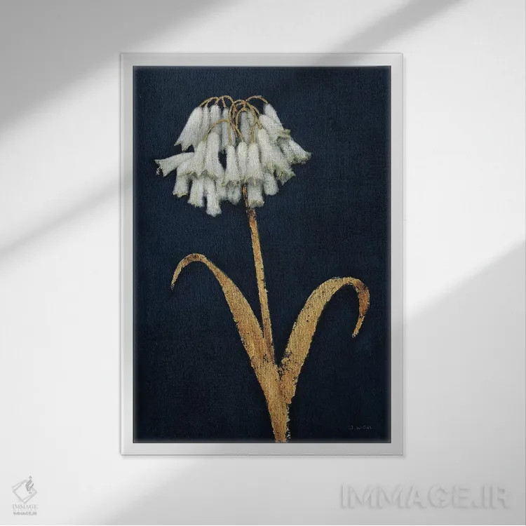 تابلو دکوراتیو تابستان درخشان II اثر جیمز وینس - نمای قابدار سفید