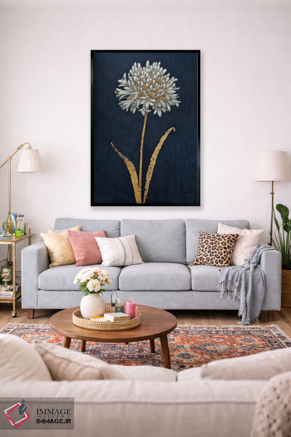 تابلو دکوراتیو تابستان درخشان I اثر جیمز وینس - D1B