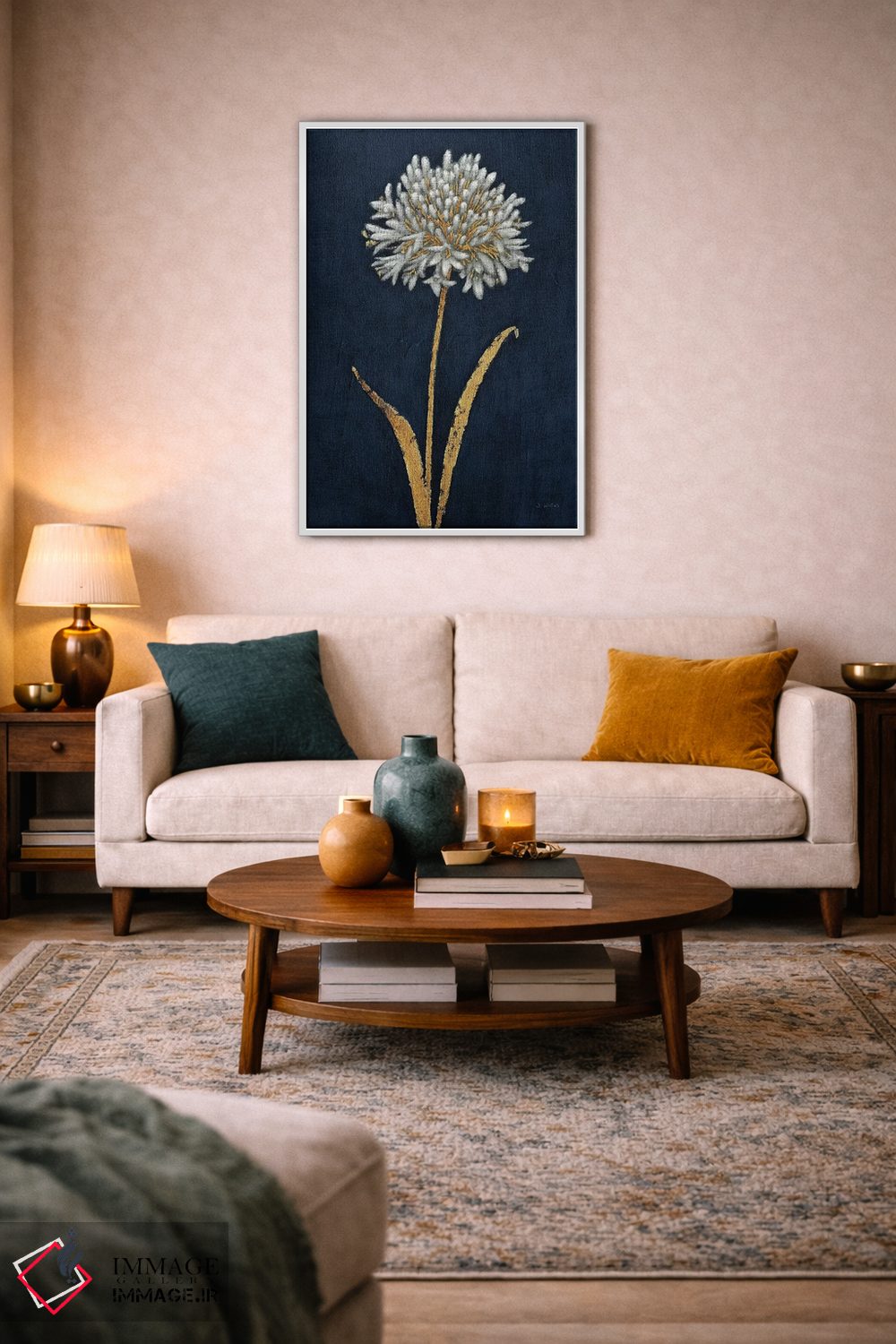 تابلو دکوراتیو تابستان درخشان I اثر جیمز وینس - D3W